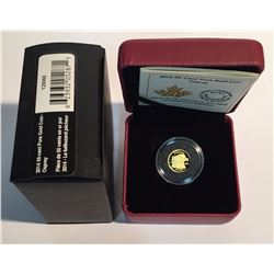 Canada 2014 50 Cent Osprey 1/25 oz Pure Gold Coin