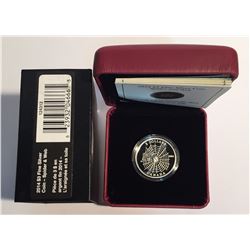 Canada 2014 $3 Animal Architects - Spider & Web 1/4 oz Silver Coin