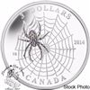 Image 2 : Canada 2014 $3 Animal Architects - Spider & Web 1/4 oz Silver Coin