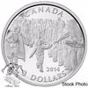 Image 2 : Canada 2014 $3 Wait For Me Daddy Silver Coin