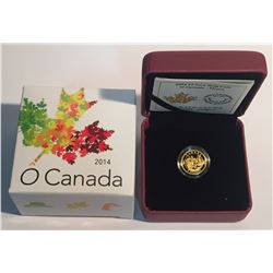 Canada 2014 $5 1/10 oz Pure Gold Moose