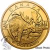 Image 2 : Canada 2014 $5 1/10 oz Pure Gold Moose