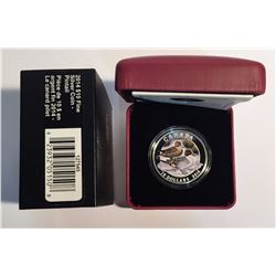 Canada 2014 $10 Pintail Duck Pure Silver Coin