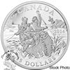 Image 2 : Canada 2014 $15 Exploring Canada - The Voyageurs Pure Silver Coin