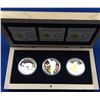 Image 1 : Canada 2014 $20 Cougar 3 Coin Set in Wooden Display