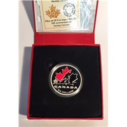 Canada 2014 $20 100th Anniversary of Hockey Canada 1 oz Silver Coin