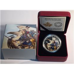 Canada 2014 $20 Legend of Nanaboozhoo Coloured Silver Coin