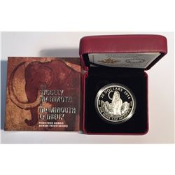 Canada 2014 $20 Woolly Mammoth Silver Coin