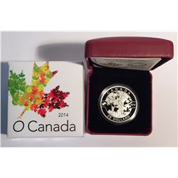 Canada 2014 $25 Under the Maple Tree Silver Coin