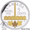 Image 2 : Canada 2015 5 Cent Legacy of the Canadian Nickel: The Identification of Nickel Silver Coin