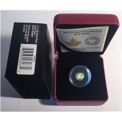 Canada 2015 25 Cent Rock Rabbit Gold Coin