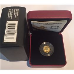 Canada 2015 50 Cent Maple Leaf Gold Coin