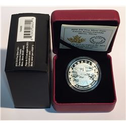 Canada 2015 $10 Canoe Across Canada - Mirror, Mirror Silver Coin
