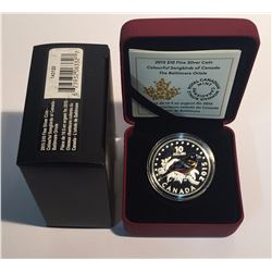 Canada 2015 $10 Colourful Songbirds of Canada - The Baltimore Oriole Silver Coin