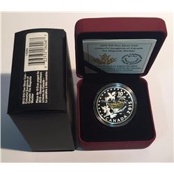 Canada 2015 $10 Colourful Songbirds of Canada - The Magnolia Warbler Silver Coin