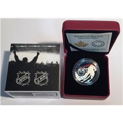 Canada 2015 $10 Edmonton Oilers NHL Hockey Silver Coin