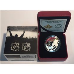 Canada 2015 $10 Ottawa Senators NHL Hockey Silver Coin