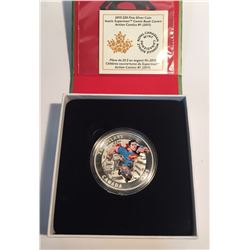 Canada 2015 $20 Iconic Superman Comic Book Covers: Action Comics #1 Silver Coin