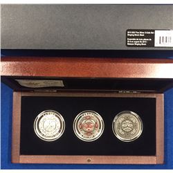 Canada 2015 $25 Singing Moon Mask 3 Silver Coin Set