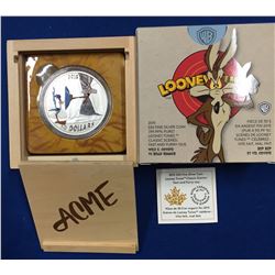 Canada 2015 $30 Looney Tunes™Classic Scenes: Fast and Furry-ous Silver Coin