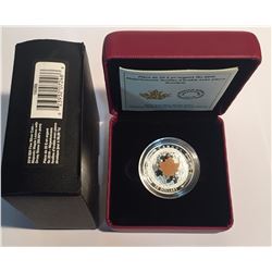 Canada 2016 $20 Majestic Maple with Drusy Stone Silver Coin