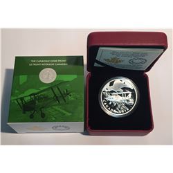 Canada 2016 $20 The Canadian Home Front British Commonwealth Air Training Plan Silver Coin