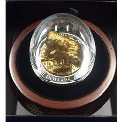 Canada 2017 $100 Sculpture of Majestic Canadian Grizzly 10 oz Silver Coin