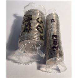 Canada 2002 Rolls, 10c & 50c