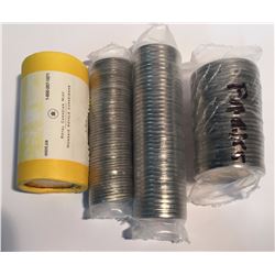 Canada 2011 Rolls 5c, 10c, 50c, $2.00 Parks