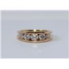 Image 2 : 14KT Yellow Gold 0.79ctw Diamonds Anniversary Band