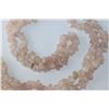 Image 3 : 37" Long Rose Quartz Necklace