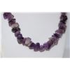 Image 1 : 38" Long Amethysts Necklace