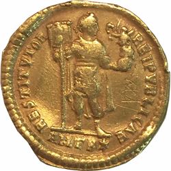 Ancient Roman Valentinian I (AD 364-375) solidus