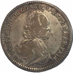 Austria 1771 Salzburg Sigismund III 20 Kreuzer