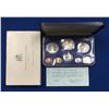 Image 1 : Barbados 1973 Proof Coin Set