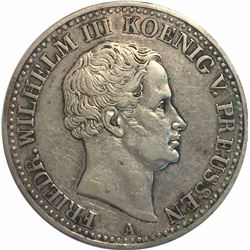 German States Prussia 1834A Silver Thaler