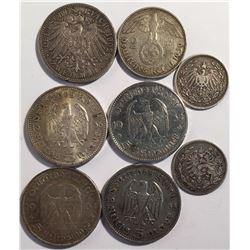 Germany Silver Coin Lot