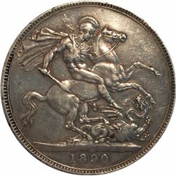 Great Britain 1890 Silver Crown