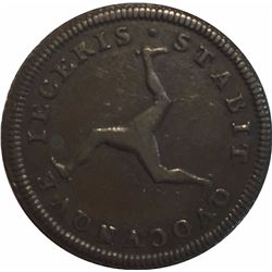 Isle of Man 1786 1/2 Penny