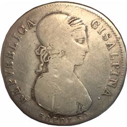 Italian States Cisalpine Republic 1801 30 Soldi