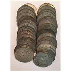 30x Mexico 10% Silver Pesos