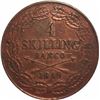 Image 2 : Sweden 1849 Oscar I 4 Skilling