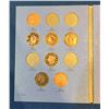 Image 2 : United States Large Cent Collection 1826 - 1857 in Blue Folder
