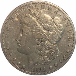 United States 1881 Morgan Dollar