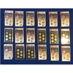 18x United States Statehood Quarter Sets