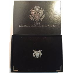 United States 1998 Mint Premier Silver Proof Set