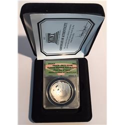 United States 2014-P $1 National Baseball Hall of Fame ANACS PR70 DCAM
