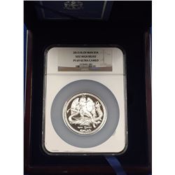 Isle of Man 2013 Proof Silver 5 oz Angel NGC PF69 Ultra Heavy Cameo