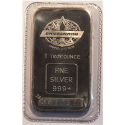 1 oz Engelhard Silver Bar with TD Bank Logo