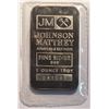 Image 1 : 1 oz Johnson Matthey Silver Bar with TD Bank Logo
